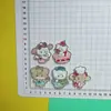 Novo Gato de Glitter Joia DIY Patch Acrílico Desenho Animado Adorno de Cabeça Pingente para Celular Flor Decorativa para Sapatos Acessórios Lote