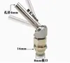 Boquilla de Soplado de Aire de Acero Inoxidable Punta Deflector Enfriamiento por Soplado Boquilla Ventilador Forma de Abanico Ranura Plana Conexión Rápida Cuchillo de Aire Pico de Pato