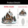 E-commerce Transfronteiriço Novo Produto Enfeites de Resina do Papai Noel Presentes de Natal Decorações de Feriado Decorações de Cena