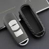 Adecuado para carcasa de llave Mazda Atz nueva y vieja fibra de carbono CX3 Ma 6 Yaris bolsa para control remoto de coche cubierta protectora