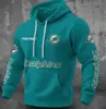 Uniforme de Equipo Transfronterizo Europeo y Americano Tallas Grandes Impresión Digital 3D Cárdigan Holgado con Cremallera y Capucha Sudadera Deportiva Sudadera de Invierno