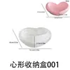 Poppy Producto Nuevo Transfronterizo Molde de Resina y Silicona DIY Caja de Almacenamiento con Forma de Corazón y Concha Taza para Velas Adorno Molde de Yeso