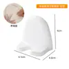 Estante para maquinilla de afeitar de pared sin taladro, estante de almacenamiento para afeitadora eléctrica de baño, uso doméstico al por mayor
