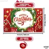 Cortina de Fundo Banner de Poliéster Transfronteiriço Banner Pendurado Personalizado de Natal Decoração Pátio Externo Jardim Suprimentos para Festa