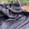 Jeans Bordados Personalizados Tela Bordada de Dos Colores Algodón Acolchado Tocado Hanfu Procesamiento de Tela Superior
