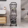 Cesta para ropa sucia de malla de alambre metálico directo de fábrica, cesta de almacenamiento de ropa sucia para baño, cubo de ropa sucia con ruedas, negro y blanco, venta al por mayor
