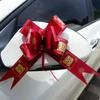 Suprimentos de Casamento Atacado Flores Puxadas à Mão Grande Dragão Vermelho e Fênix Palavras Felizes Flores Puxadas à Mão 5cm Grande Decoração de Carro de Casamento Flores de Porta