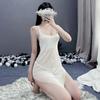 Lingerie sexy sexy estilingue camisola perspectiva quente fino não- decolagem pijamas paixão puro desejo pequeno peito uniforme 2424