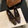 2026 Nuevos Mocasines de Ante con Estampado de Leopardo, Puntera Cuadrada, Parche de Lazo y Suela Blanda para Mujer, Versátiles para el Transporte y el Trabajo