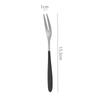Acero Inoxidable 304L Tenedor para Fruta Almacenamiento Set Portátil de Cubiertos Tenedor de Postre Tenedor para Pastel Tenedor para Mooncake Personalizado Venta al por Mayor