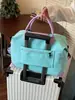 Bolsa ligera de mano para viaje, bolsa para viajes cortos para mujer, bolsa cruzada deportiva y de fitness de gran capacidad, bolsa de almacenamiento para equipaje al aire libre
