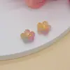 Nuevos Accesorios para Joyería DIY Flor de Ciruelo Redonda Pequeña Pétalos de Flor de Ciruelo Pétalos de Flor de Cristal Cinco Pétalos Redondos Pequeños Ciruelo Estilo Antiguo Materiales Accesorios para Joyería
