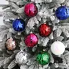 Bolas de Espuma con Lentejuelas de 8 cm, Bolas Navideñas de Colores, Decoraciones Navideñas, Adornos de Bolas con Lentejuelas, Artículos Más Vendidos en Comercio Electrónico Transfronterizo