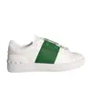 Zapatos Blancos Nuevos 2024 Marca V Suela Gruesa con Tachuelas Unisex Versátiles de Cordones Tenis Casuales Tenis con Bloques de Color