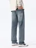 Ropa para Hombre Casa de Arce / Jeans Nuevos para Hombre, Pantalones Casuales Sueltos, Marca de Moda, Versátiles, Retro, Pantalones Rectos Simples