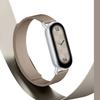 Adequado para Xiaomi Mi Band 8 Pulseira de Relógio Kona Couro Magnético Pulseira de Relógio Xiaomi 9 Couro de Dupla Face Magnético Pulseira de Relógio Inteligente