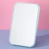 Espelho de Maquiagem Grande Portátil para Uso Doméstico, Quarto, Viagem, Retoque para Meninas, Mesa, Espelho Dobrável
