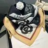 Bufanda Cuadrada Cálida de Nuevo Estilo 2025 con Hebilla Magnética, Bufanda Triangular de Seda, Bufanda de Algodón para Mujer, Bufanda Elegante para el Cuello para Primavera, Otoño e Invierno, Versátil y Elegante