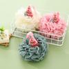 Helado bola de baño grande frotar espalda bola de baño hogar bola de baño de burbujas flor toalla de baño suave mayoreo
