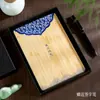 Cuaderno de Madera Lujo Accesible Caja de Regalo Patrón Logo Personalizado Madera Dura Oscura y Clara Nota de Negocios A5 Recuerdo