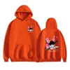 Transfronterizo nuevo una pieza estampado casual holgado estudiante Harajuku hombres y mujeres sudadera con capucha hoodie periférico