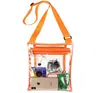 Bolso de Hombro Transparente Iridiscente Láser Bolso Cruzado Casual Bolso de Gelatina Bolso de Hombro Transparente TPU