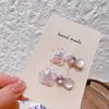 Pinza para el Cabello Perla 7215 con Flores Soñadoras, Pinza Lateral, Pinza para el Cabello Suelto, Pinza BB, Pinza Dulce para Flequillo, Pinza Recta, Accesorio para el Cabello