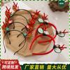 Chifres de Natal Headband Ano Novo Natal Bonito Reunindo Chifres Boneco de Neve Headwear de Férias Transfronteiriças