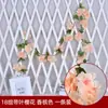 Trepadeiras Simuladas de Flor de Cerejeira para Sala de Estar, Casa, Escritório, Decoração de Casamento, Flores Artificiais Enroladas em Tubos, Trepadeiras Plásticas Atacado