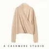 Elegante Suéter de Cachemir con Cuello Cruzado de Encaje para Mujer, Tejido de Punto a la Moda de Corte Ajustado, Nuevo Suéter Base Otoño/Invierno 2026