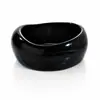 Pulsera Irregular de Resina de Versión Amplia Transfronteriza para Mujer Diseño de Nicho Versión Amplia Difuminada Moda Retro Normcore Japonesa y Coreana