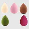 Huevo de Belleza Súper Suave Forma de Gota de Agua Calabaza Corte Oblicuo Herramienta de Maquillaje Esponja para Base de Aire Esponja Huevo de Maquillaje Huevo Esponja