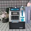 Nuevo cajero automático alcancía simulación identificación de huellas dactilares rolado automático de dinero gran capacidad contraseña tarjeta conteo alcancía