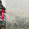 Pegatina para ventana, película de privacidad, translúcida pero opaca, adecuada para baño y uso doméstico, película electrostática para ventana.