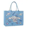 Sanrio novo saco de presente coolomi cartoon feltro saco all-match crossbody tote bag popular saco de feltro portátil