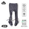 Calcetines para Niños Primavera y Verano Estilo Nuevo Moño Medias Exquisitas para Niñas Bebé Color Sólido Ajuste Holgado Medias de una Sola Pieza