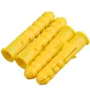 Peixe Amarelo Pequeno Tubo de Expansão de Plástico Plugue de Expansão de Borracha de Nylon Tubo de Expansão de PP Branco Plugue de Expansão de Borracha Partícula de Expansão de Borracha M6