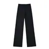 RY2557-25 Calça Reta de Caimento Solto, Calça Esportiva, Calça Casual, Novo Estilo de Primavera, Estilo Americano Yoga Elástico Cintura Alta