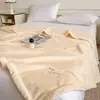 Manta de terciopelo de leche invierno terciopelo coral dormitorio estudiantil manta pequeña oficina siesta sofá cubierta de manta para cama