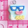 XN miss happy cheerleaders uña diy hecho a mano casero llavero cadena colgante material de decoración accesorios