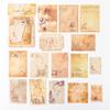 Paquete de material de notas Mo Mo Mo serie retro creativo DIY material básico para diario Papel para mensajes 4 modelos