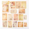 Pacote de Material de Notas Adesivas Momo Série Estilo Retrô DIY Criativo Material Básico para Diário Papel de Mensagem 4 Tipos