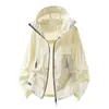 Novedad Primavera/Verano 2026 Estilo Montaña al Aire Libre Ropa Funcional con Protección Solar para Mujer de Seda de Hielo Protección UV Transpirable Chaqueta Protectora Solar para Hombre