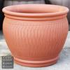 Maceta de terracota transpirable sin esmaltar color rojo buganvilia maceta grande de barro sin esmaltar rosa maceta de cerámica de tubo alto maceta para suculentas y pilas viejas
