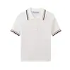 Amazon Transfronterizo Mayorista Europeo y Americano Otoño 2024 Nuevo Top de Punto Camiseta de Manga Corta con Cuello de Solapa de Canalé de Ocho Hilos