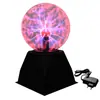 Lámpara de cristal de bola de plasma bola de luz eléctrica bola mágica de inducción táctil bola mágica de relámpagos bola de iones electrostáticos 345678 pulgadas