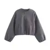 Comércio Exterior Europeu e Americano Transfronteiriço Roupas Femininas Aliexpress Popular Outono Duas Cores Jaqueta Bomber Macia