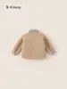 Chamarra de Algodón Acolchada Bangxuan para Niños, Ropa Interior Cálida para Niños, Nuevo Producto de Invierno, Versátil de Color Sólido Ropa de Algodón para Niños