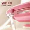 Contenedor rectangular de vidrio para alimentos, sellado y a prueba de fugas, apto para microondas y refrigerador, lonchera, recipiente para muestras de alimentos, venta al por mayor
