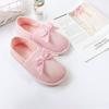Sapatos de Maternidade Listrados Finos para Primavera e Outono, Chinelos Domésticos Antiderrapantes com Solado Grosso para Mulheres, Sapatos de Chão Respiráveis para Verão com Solas Macias